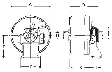 FCU Fluid Coupling Dimensions